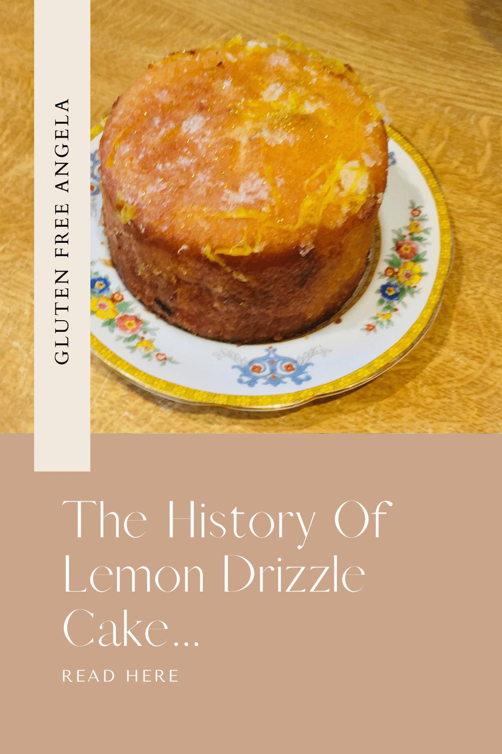 History of Lemon Drizzle