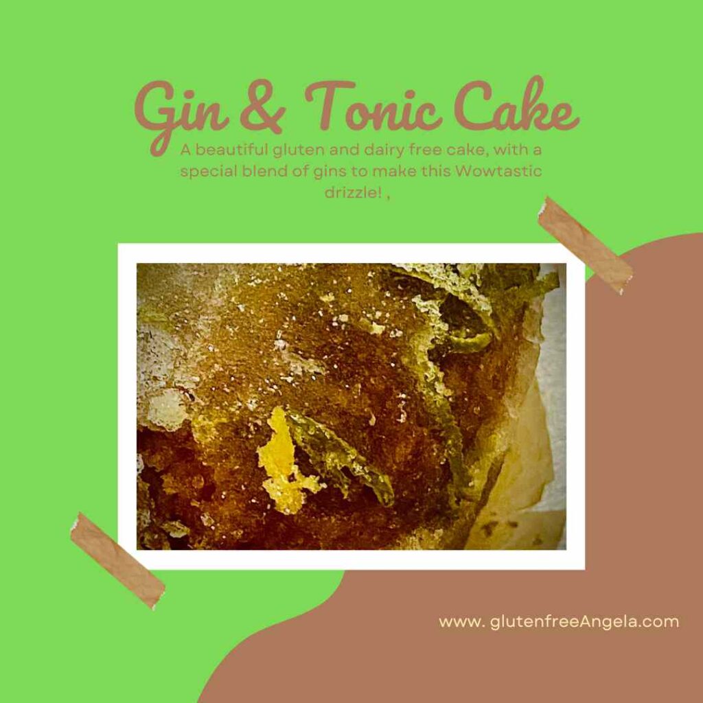 Gluten Free Gin & Tonic Cake